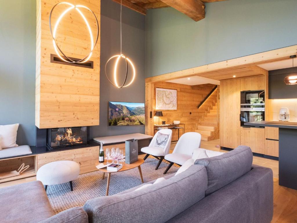 Duplex moderne 8 pers., cheminée, sauna - 5