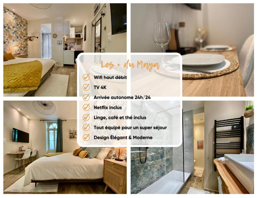 Le Maya - Suite tout Confort - Hyper Centre - Proche Gare - 2