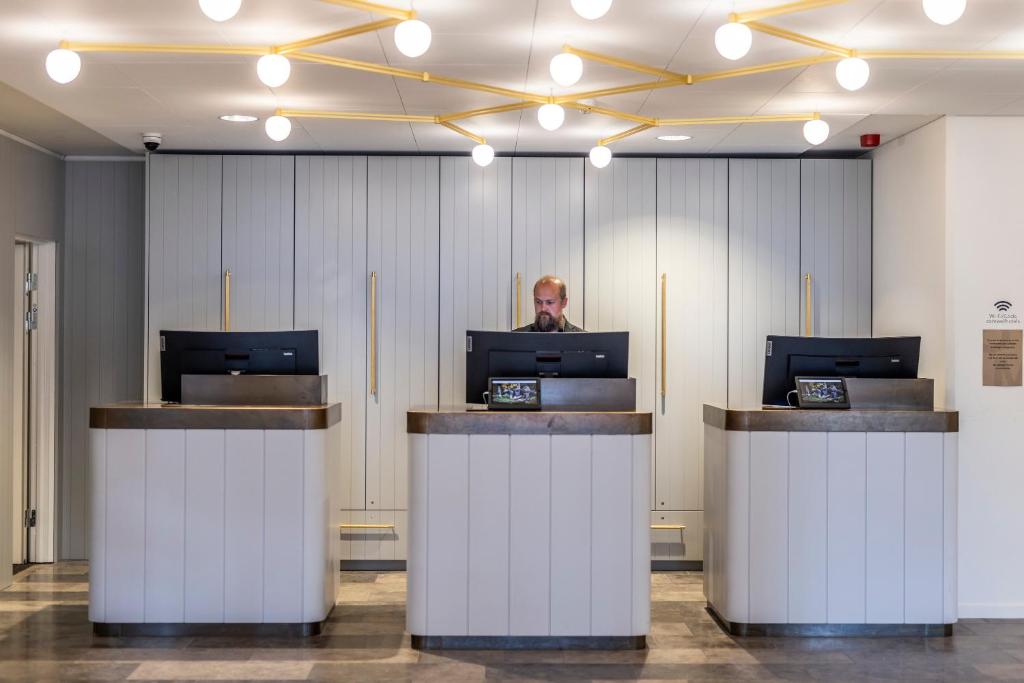 Lobby, Comwell Bygholm Park in Horsens