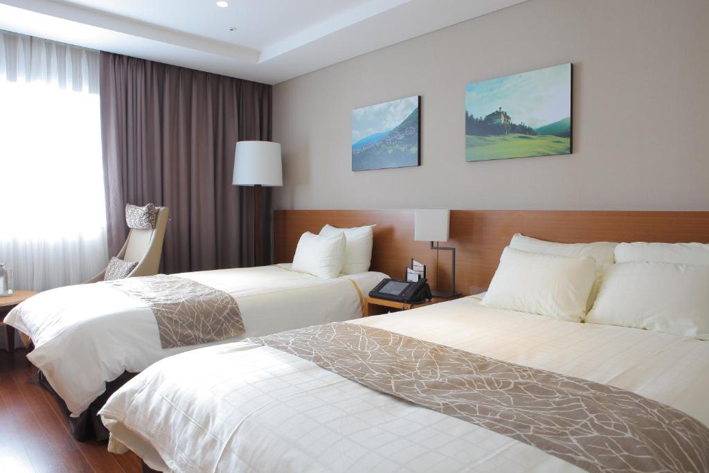 모나 용평 리조트의 전경