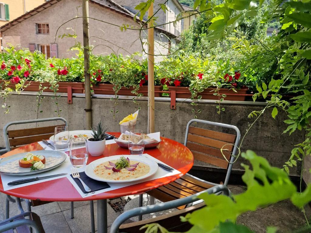 Tailormade Hotel Al Giardinetto Biasca レストラン