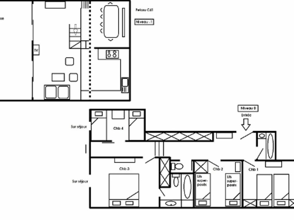 Duplex 5 pièces pour 10 pers. à Méribel, animaux admis - FR-1-411-658 - 5