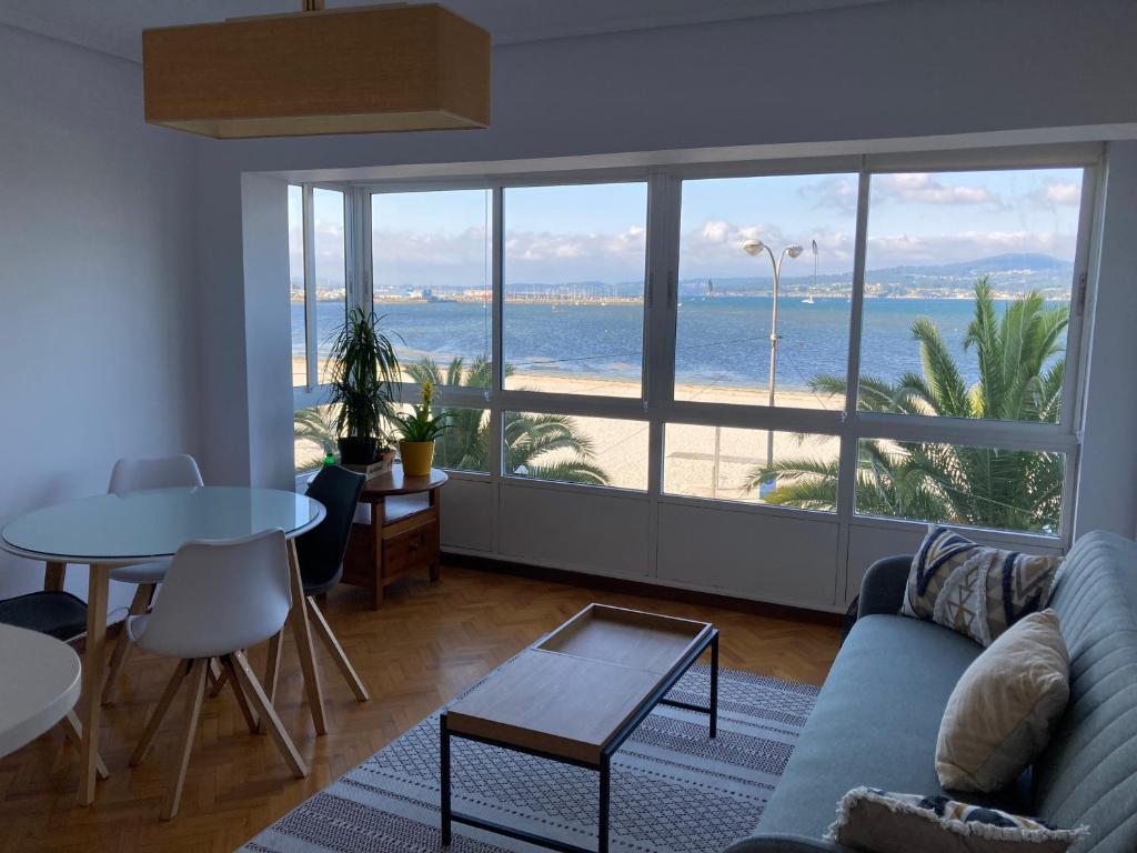 Apartamento en Sada en primera línea de playa, Sada
