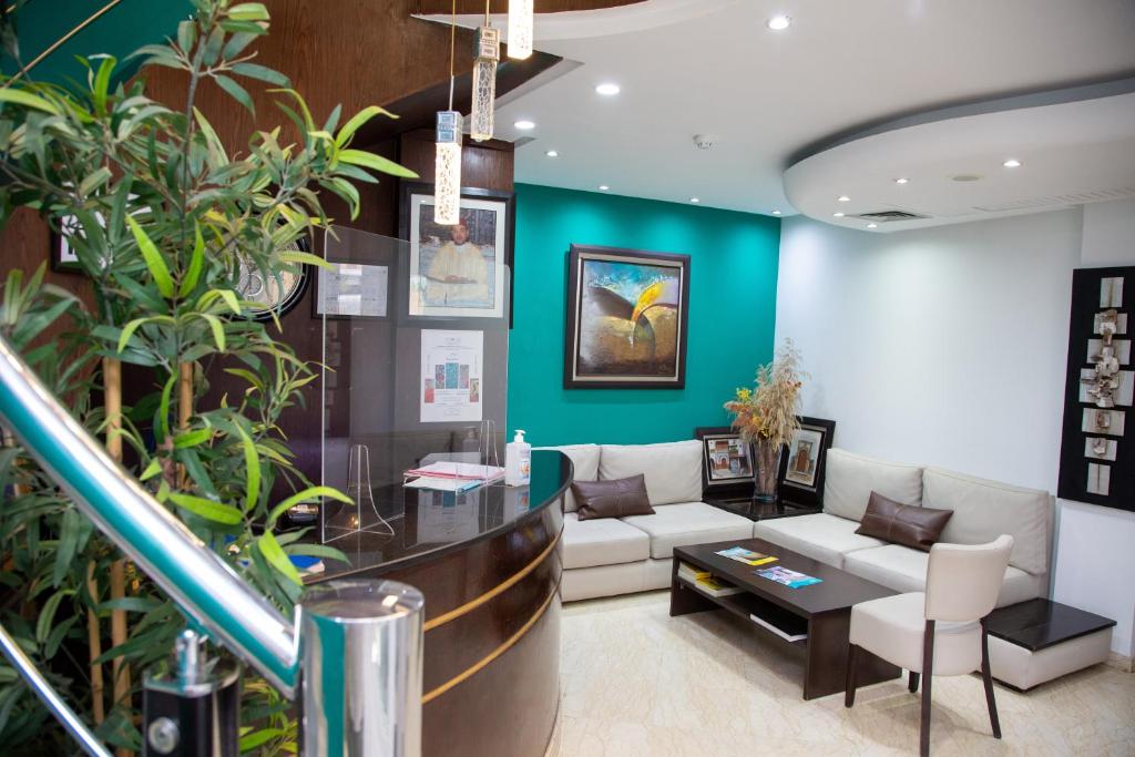 Lobby, Malak Hotel in Rabat