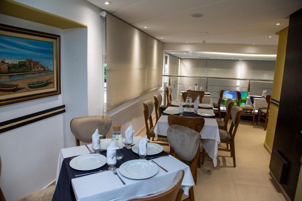 Restaurant, Malak Hotel in Rabat
