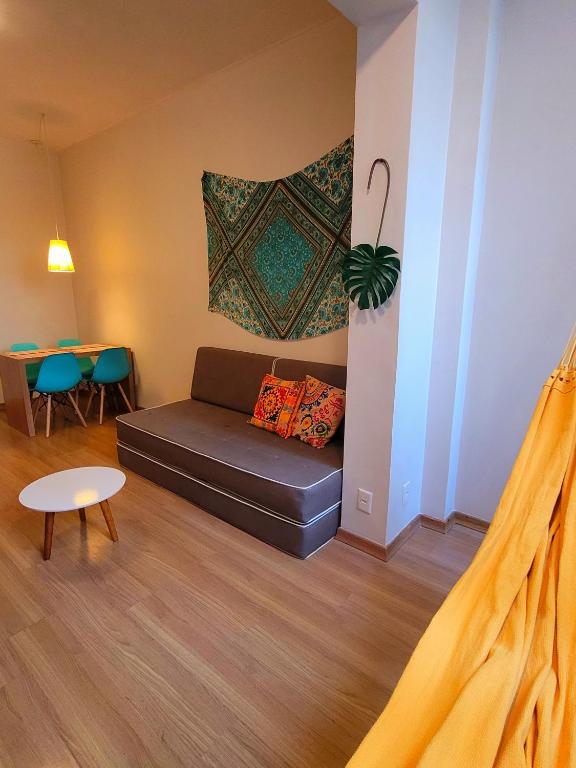 Apê Turquesa, 190 m da praia do Leme, Rio de Janeiro