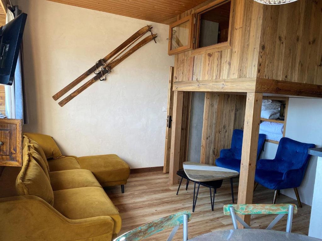 T2 à Courchevel 2* accès pistes, parking, vue vallée, 4 pers. - FR-1-514-22 - 3