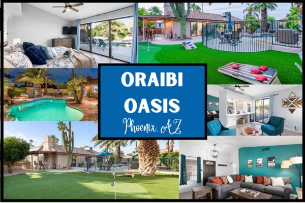 Oraibi Oasis-A Phoenix Paradise- Pool, Spa, Putting Green, EV Charger, Phoenix