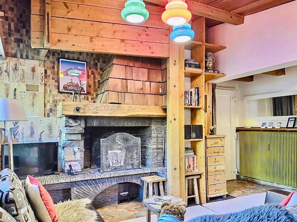 Spacieux T2 cabine avec balcon et accès WIFI à Tignes - FR-1-411-678 - 2