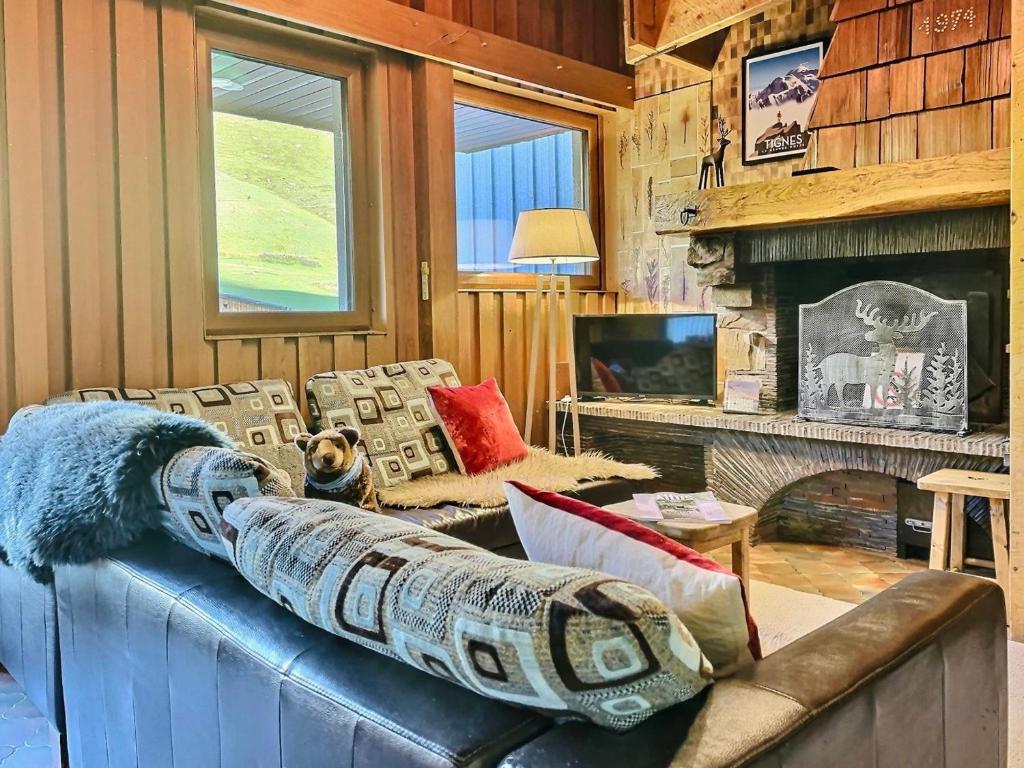 Spacieux T2 cabine avec balcon et accès WIFI à Tignes - FR-1-411-678 - 3