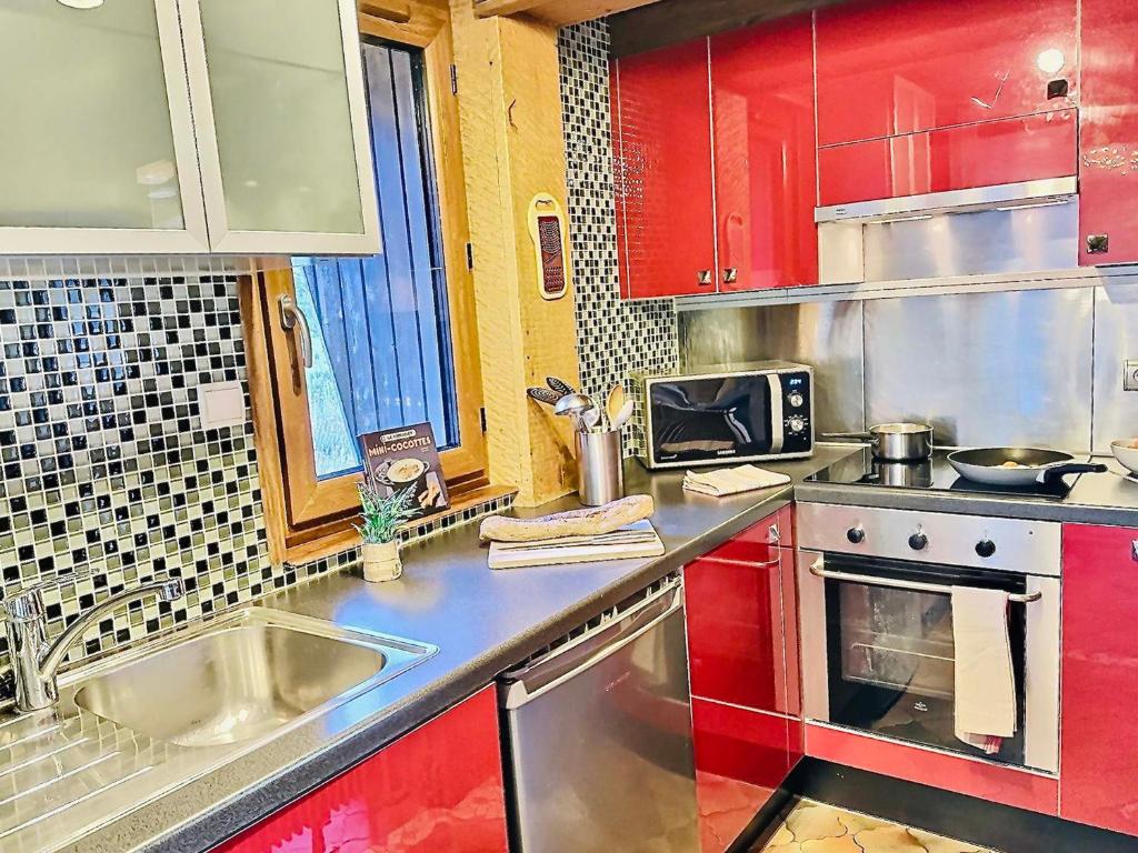 Spacieux T2 cabine avec balcon et accès WIFI à Tignes - FR-1-411-678 - 5