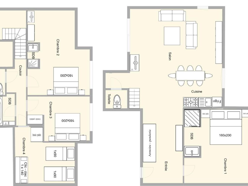 Duplex 5 Pièces avec Piscine et Parking - 10 Pers. Les Saisies - 2