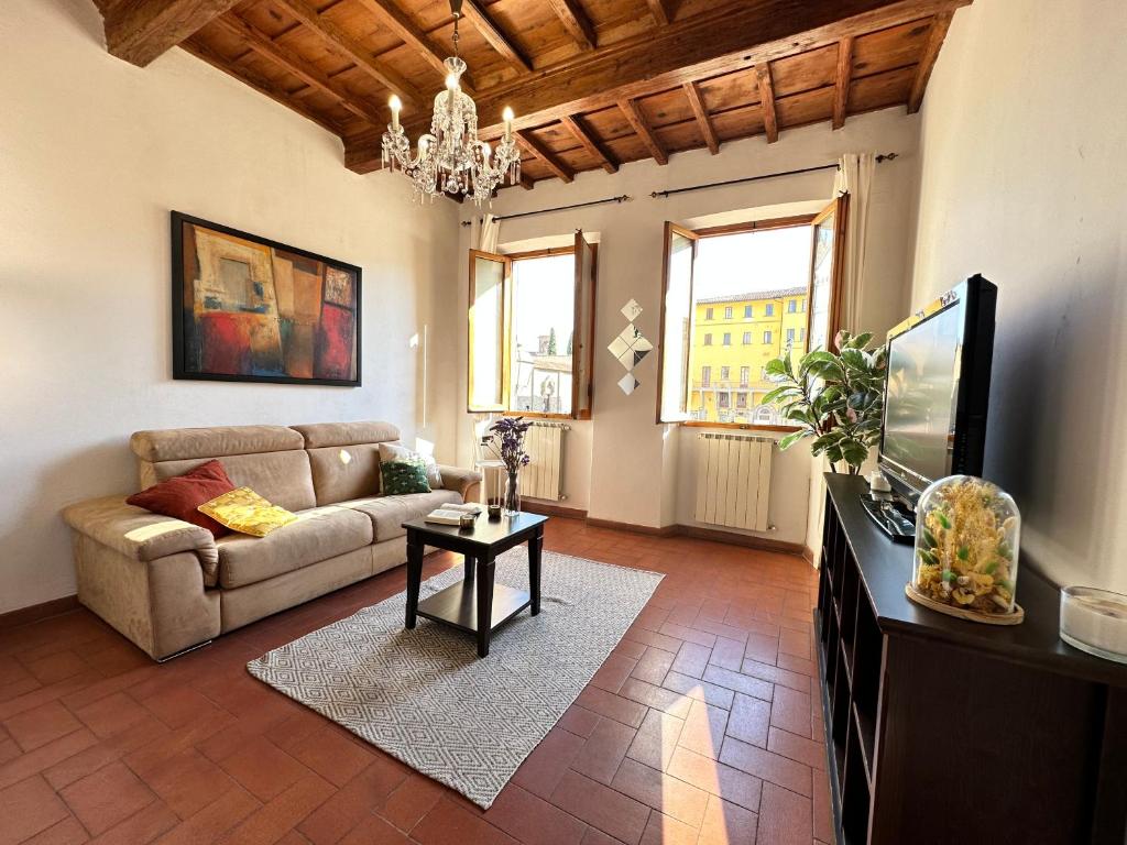 Luxurious View on Santa Croce, Florencie