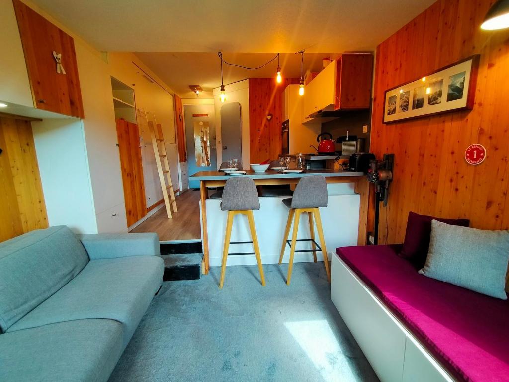 Studio à Avoriaz - 4 pers, Balcon, Lave-linge, Vue domaine skiable - FR-1-633-72 - 2