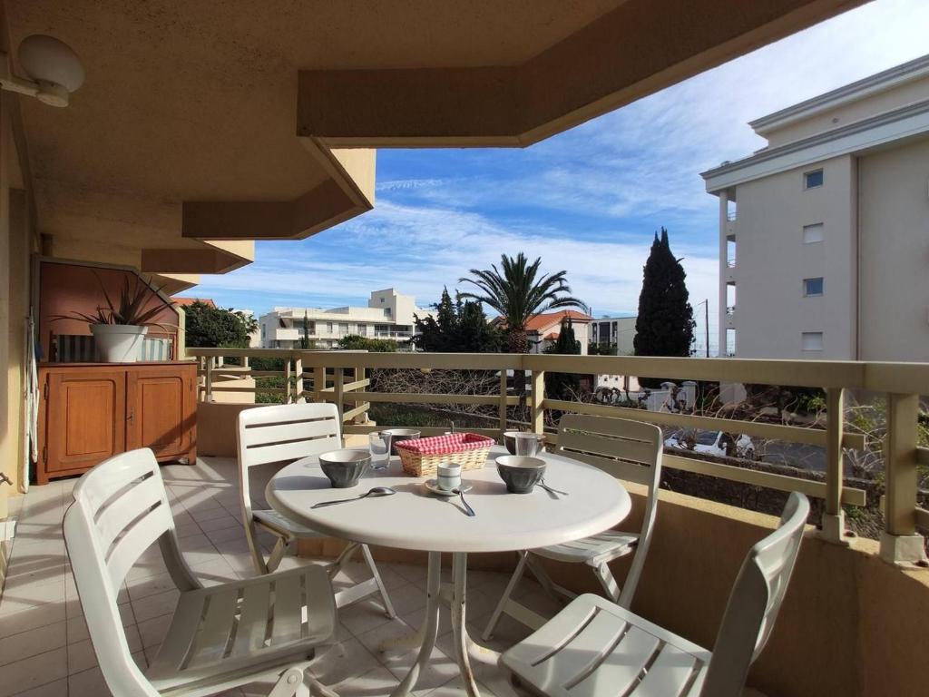 Appartement 2 pièces avec terrasse à 100m de la plage - Parking privé, Antibes - FR-1-252-155 - 5