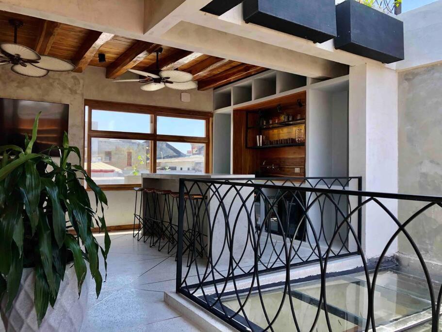 Casa San Antonio, Villa de diseño con piscina en la azotea. - 4