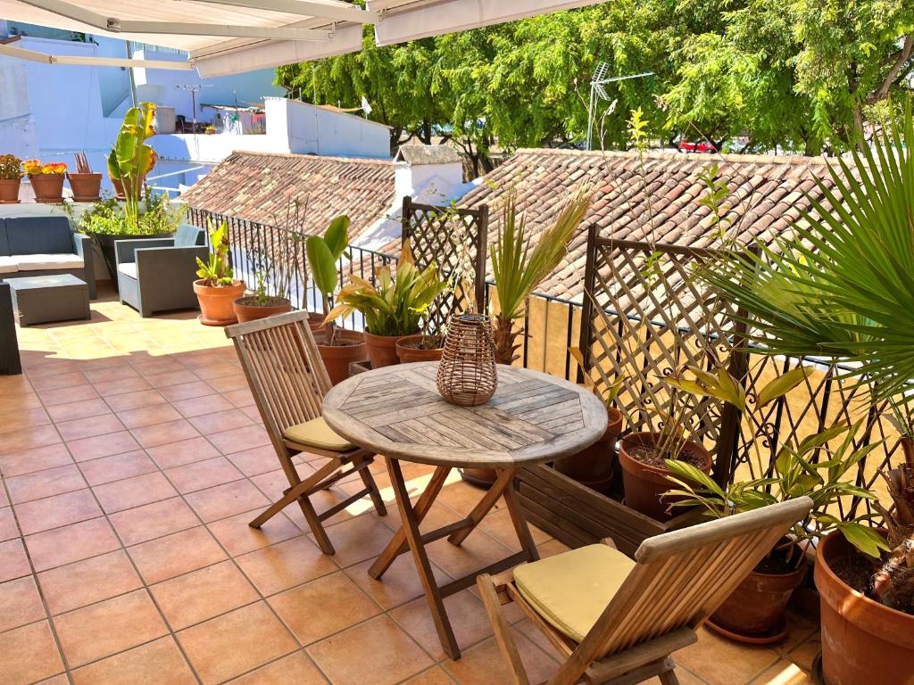 Big terrace penthouse in Marbella Old Town