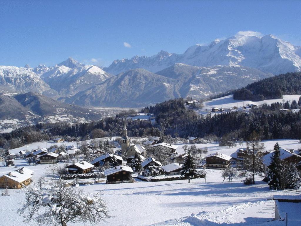 Bel Appartement à Cordon avec Vue Mont Blanc, Terrasse et Parking - 2