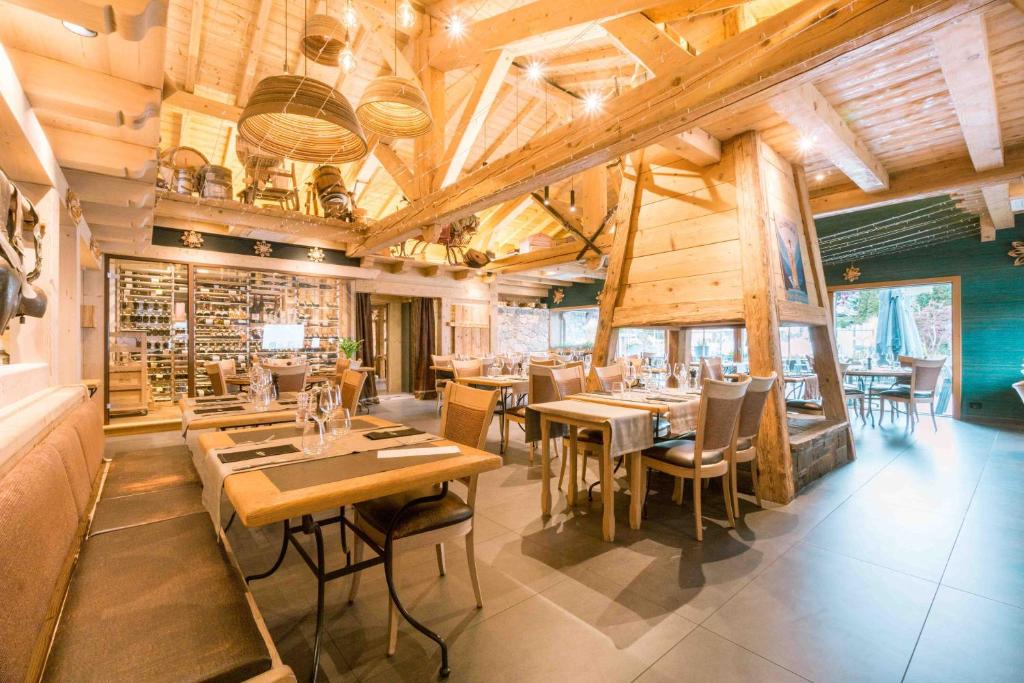 Restaurant, Chalet-Hôtel Les Gentianettes in La Chapelle-d'Abondance