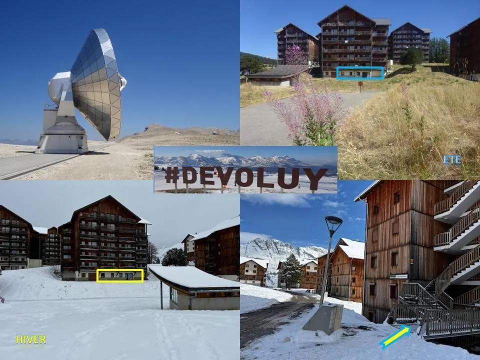 Appartement 8-10 personnes SUPERDEVOLUY Hautes Alpes REZ DE CHAUSSÉE Vue panoramique 3 CHAMBRES，位于德沃吕伊的酒店