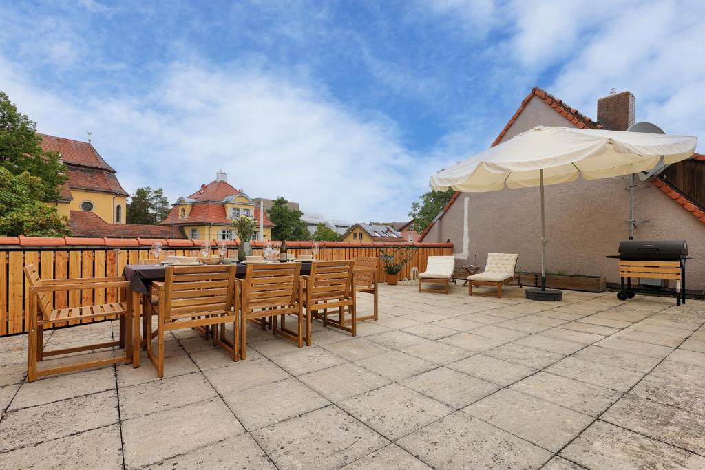 homie hotel fischzucht - Sauna, große Dachterrasse, 3 Schlafzimmer - 5
