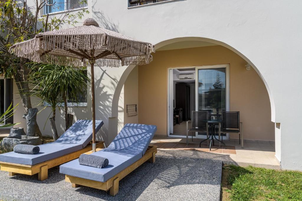 Gaia Palace — Hotel rooms in Mastichari, South Aegean