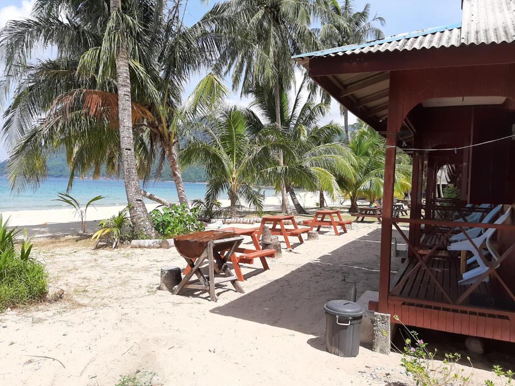 Permai Chalet Tioman 전경