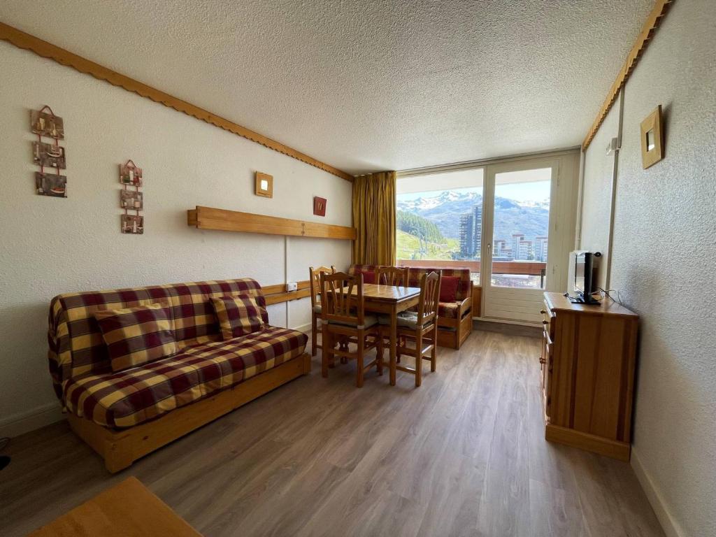 Studio économique pour 4 pers à la Croisette - vue pistes - FR-1-452-13 - 5