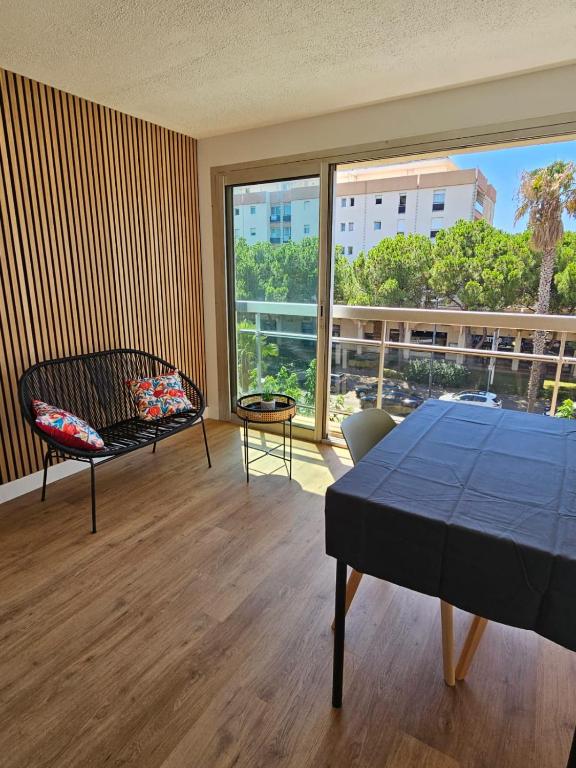 Studio Le Santa-Maria - Fréjus Plage - Tout à pied - Clim - Parking - WIFI - Tout confort - 2