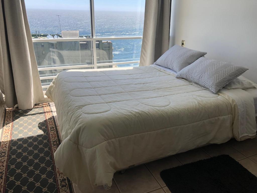 Studio luminoso, acogedor, maravillosa vista al mar primera línea la mejor ubicación de Reñaca y playas - 4