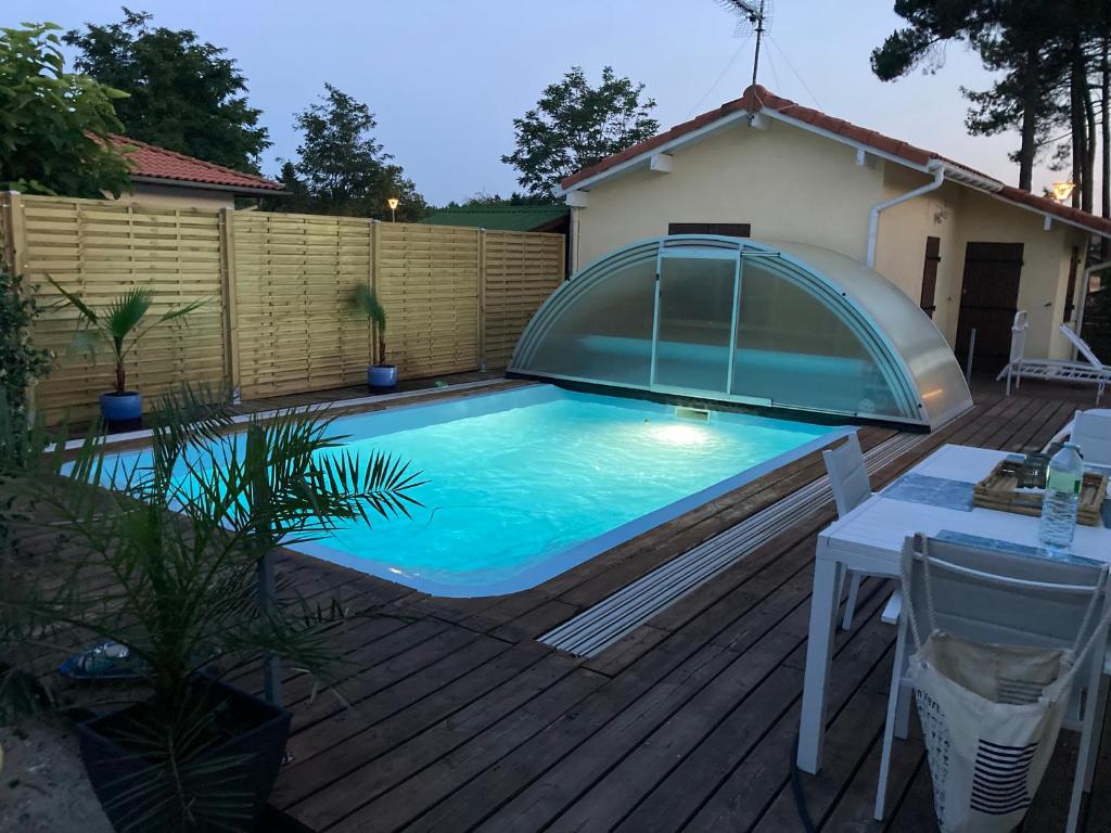 !Villa 4*MiMiZaN/Piscine chauffée/Wifi/Plage à 5mn/Clim - 3