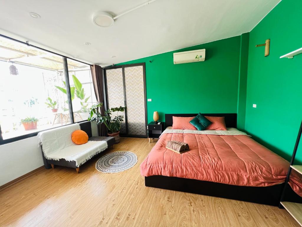 2BR/Rooftop/elevator/150m to Hoan Kiem Lake