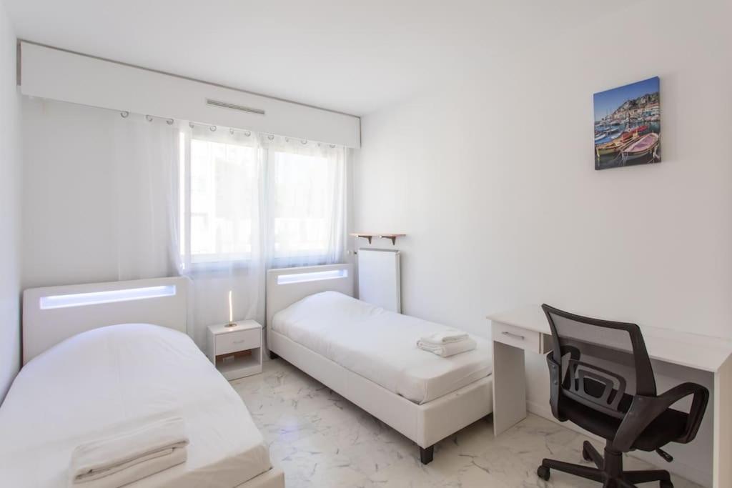 L28 Staywizus - Suite Californie 1min walk sea 3BDR - AC & balcony - 4