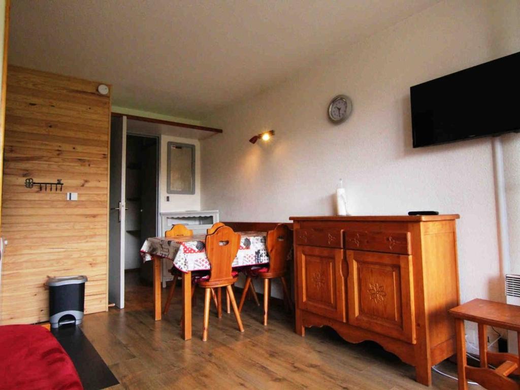 Studio 5 pers. lumineux à 100m des pistes avec balcon, casier à skis et animaux acceptés - 4