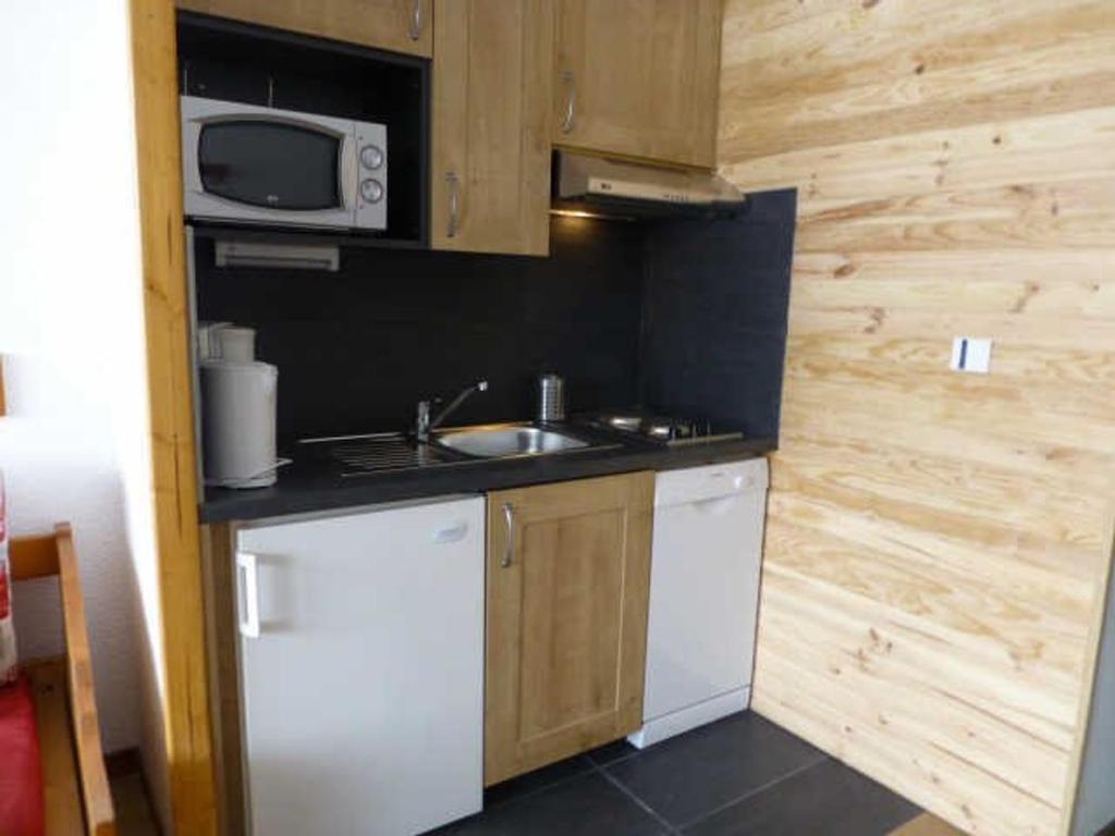 Studio 5 pers. lumineux à 100m des pistes avec balcon, casier à skis et animaux acceptés - 5