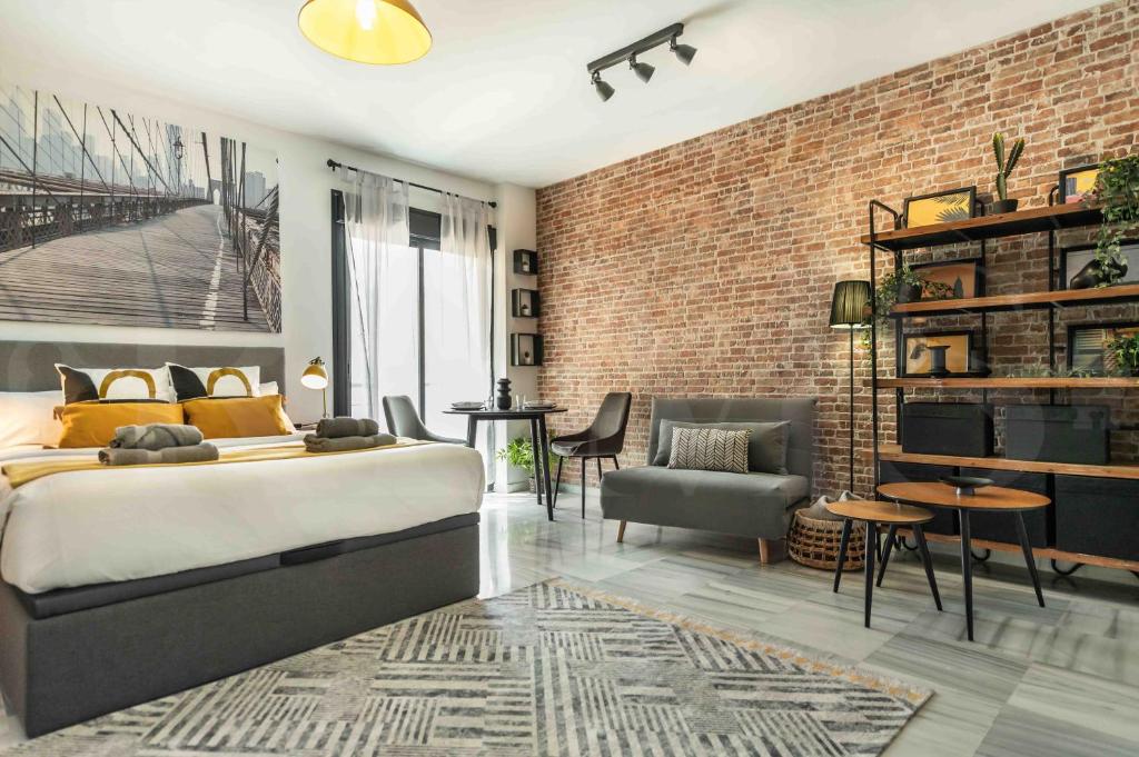 Modern Studio with Private Rooftop Terrace by REMS - 5