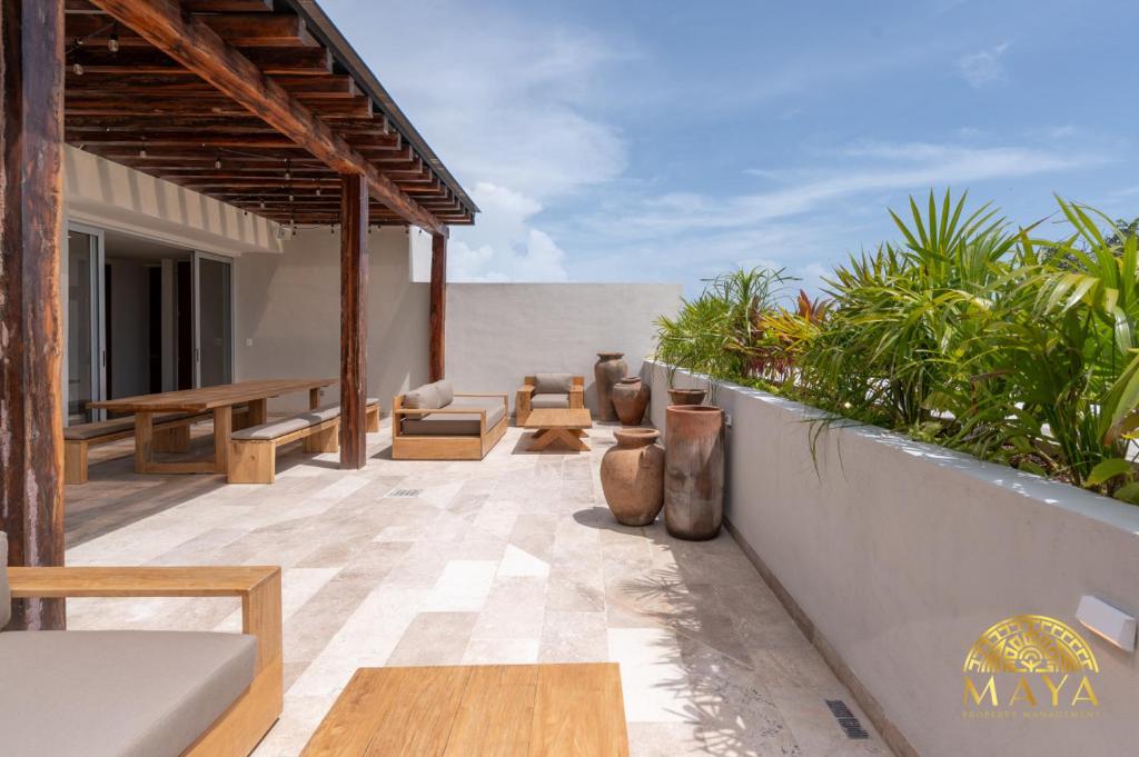 NHOA 108B Lux 1BR Condo Plunge Pool in Aldea Zama - 5