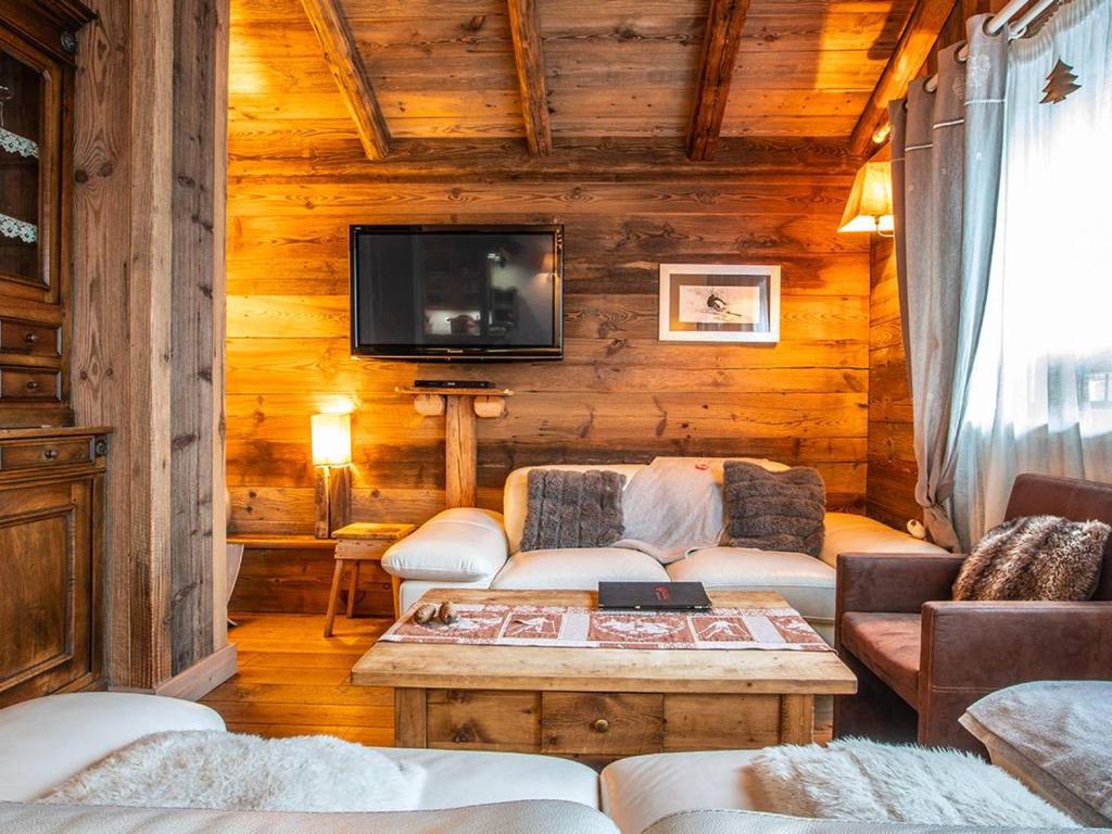 Charmant appartement au cœur de Courchevel 1850, 73m², 4 pers, proche pistes, balcon, hammam, WiFi - FR-1-631-164 - 2