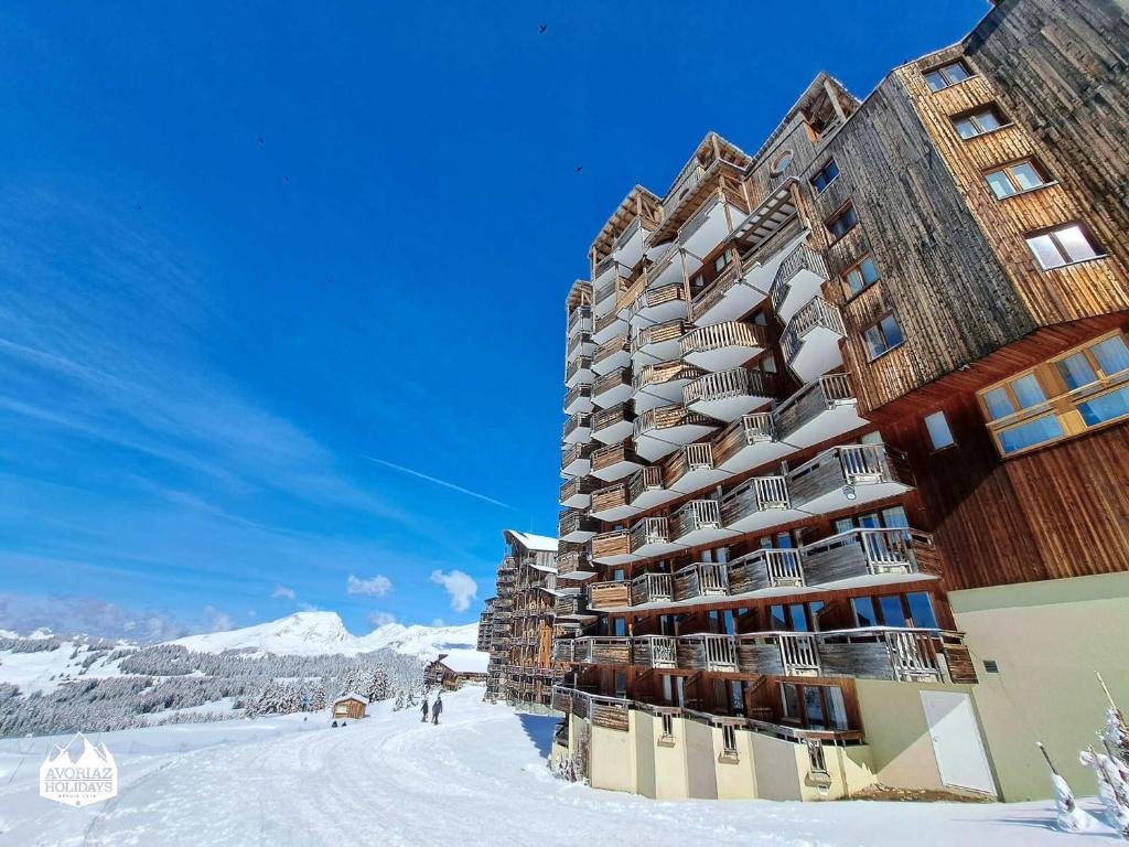 Studio cabine pour 4 à Avoriaz, balcon et calme - 3