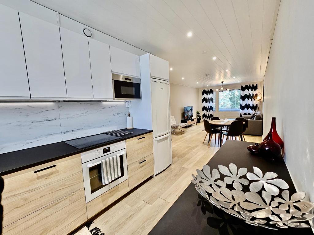 Elegant apartment with Sauna in the center, Rovaniemi