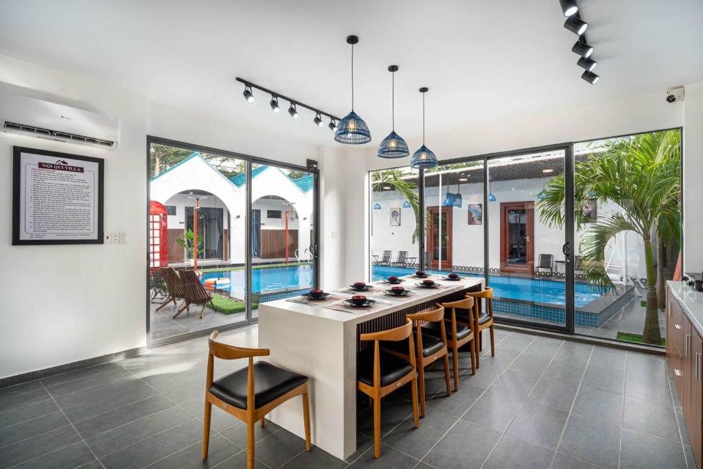 Villa GOLD DAY RESORT LONG CUNG gan bien HO BOI