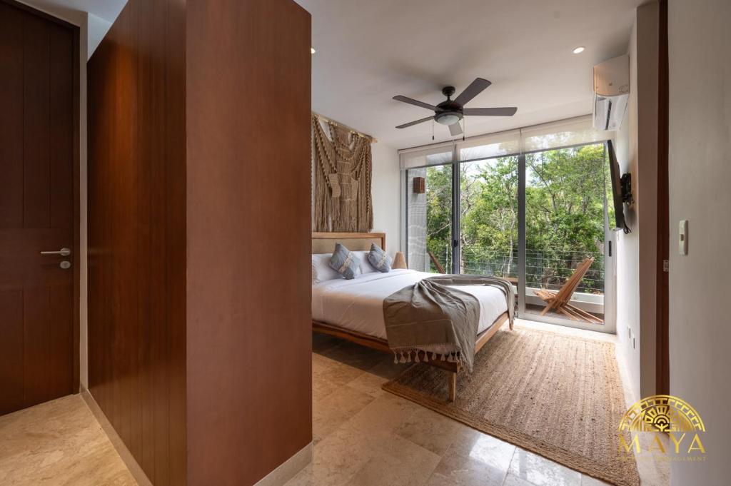 NHOA 208B Lux 1BR Condo Jungle View in Aldea Zama - 4