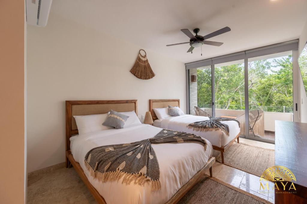 NHOA 208C Lux 1BR Condo Jungle View in Aldea Zama - 3