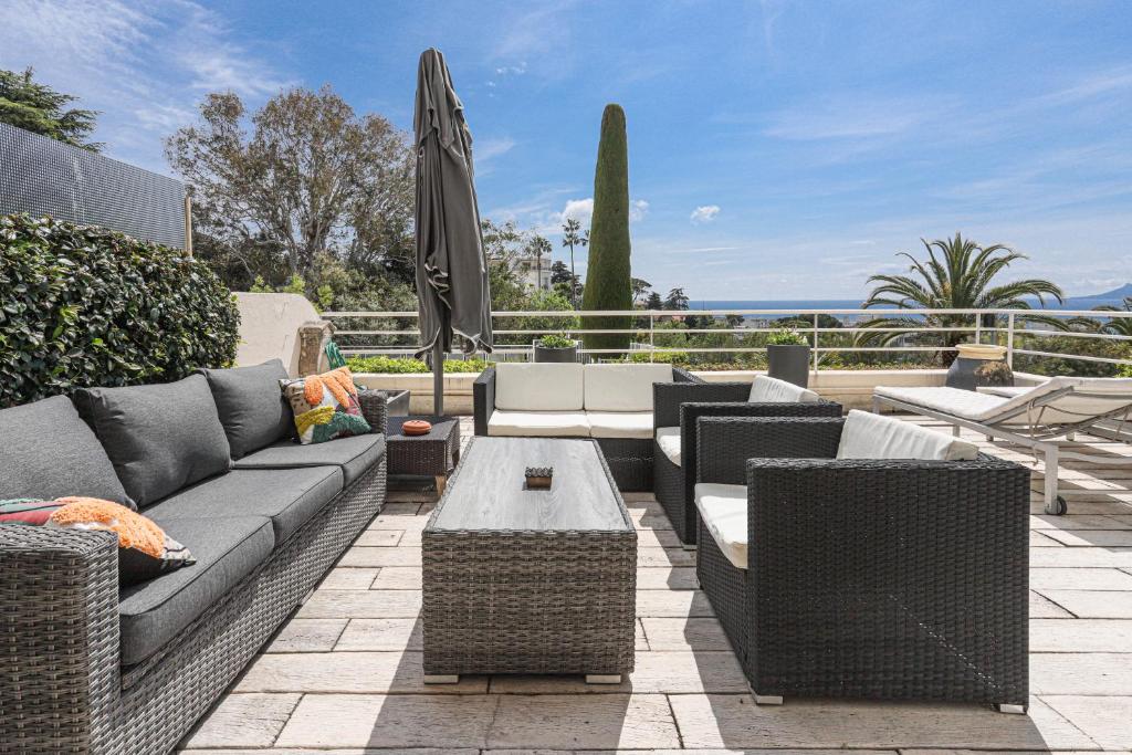 Cannes centre - Vue Mer, Piscine, Terrasse - 5