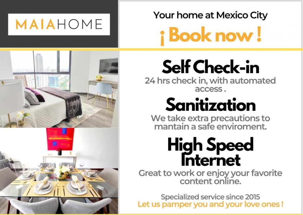 Kahlo MaiaHome- Beautiful Apartment steps from Condesa - 4 Beds - Parking - 3