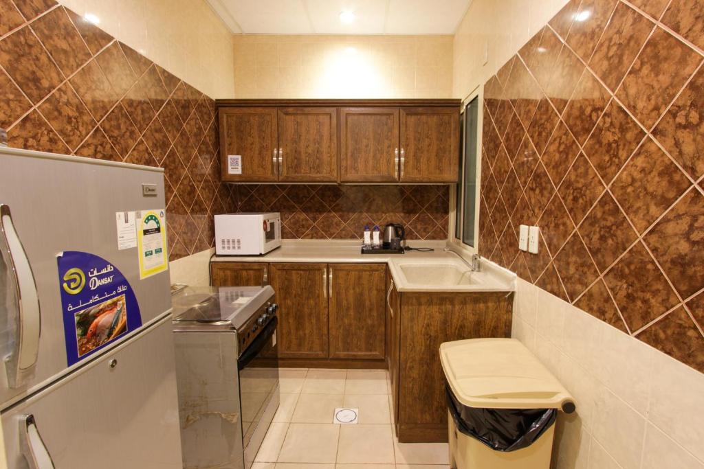 Maskan Al Dyafah Serviced Apartment 2 キッチン