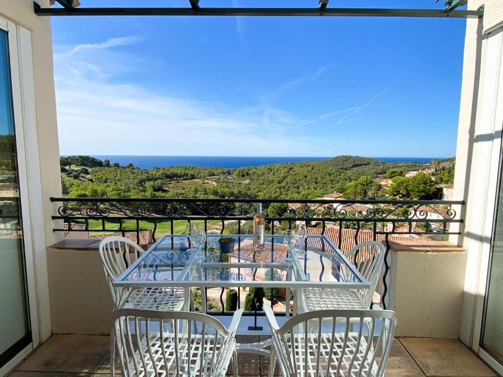 T3 vue mer exceptionnelle au domaine Frégate Bandol - 2
