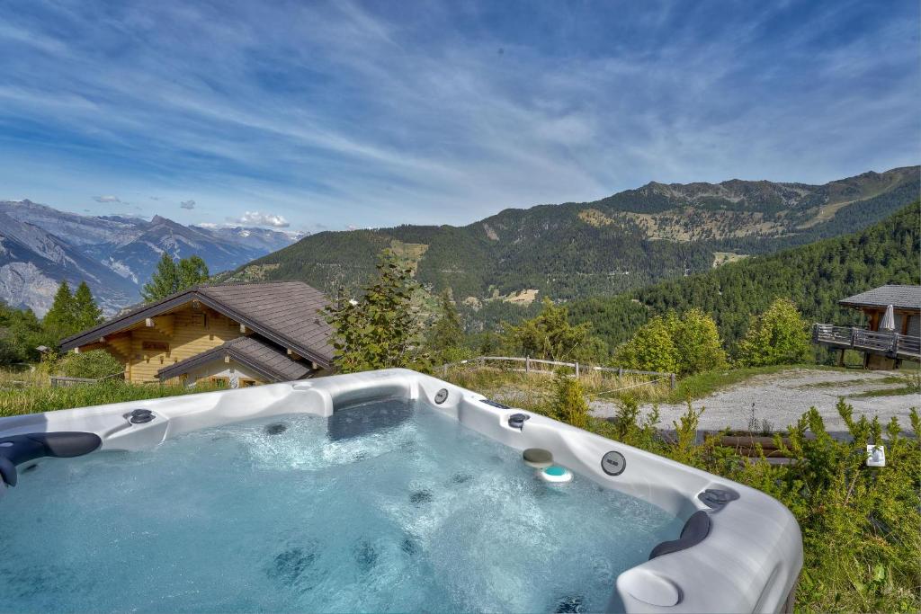 Chalet Snowfall - jacuzzi - views - 4