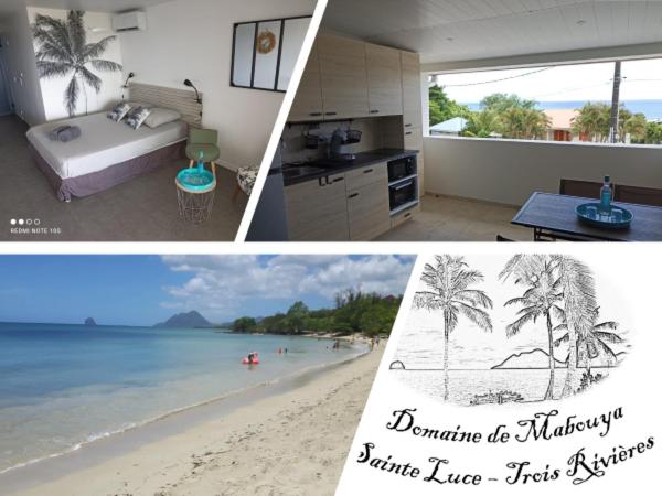 Nouveau Domaine de Mabouya vue mer et proximité plage, Sainte-Luce