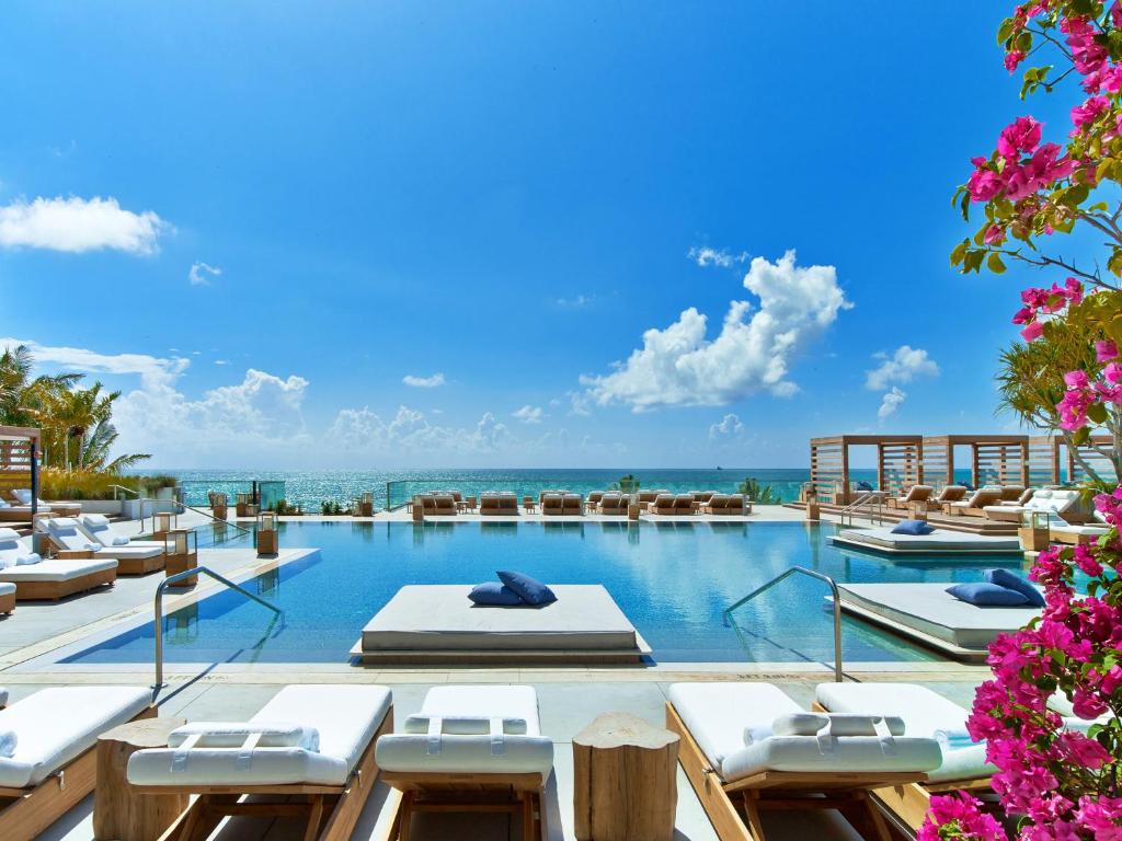 1 hotel south beach one of best beach hotels in miami pool view